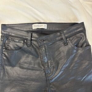 Abercrombie & Fitch Women's Faux leather Skinny Jeans
